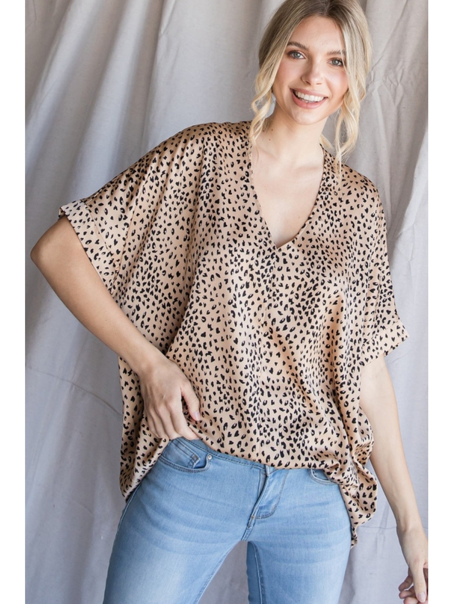 Roam With Me Boxy Blouse