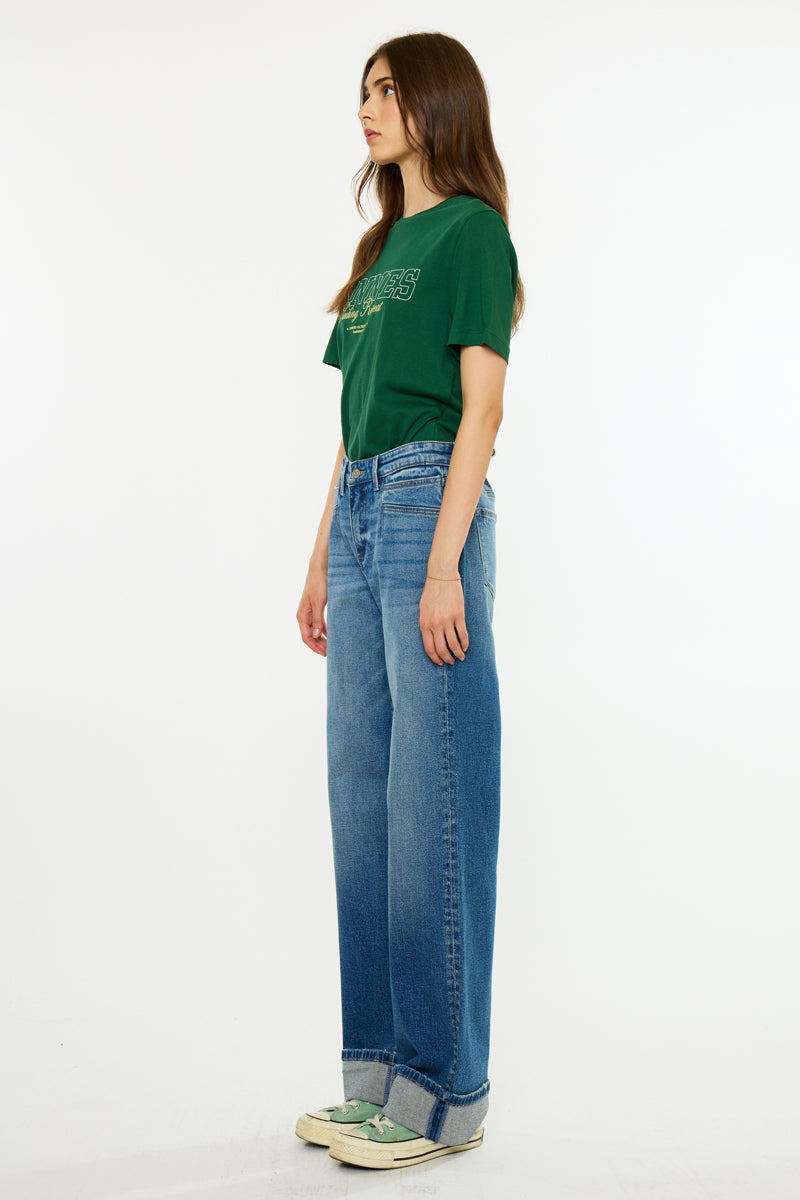Kan Can USA Orbit 90's Low Rise Relaxed Straight #20161