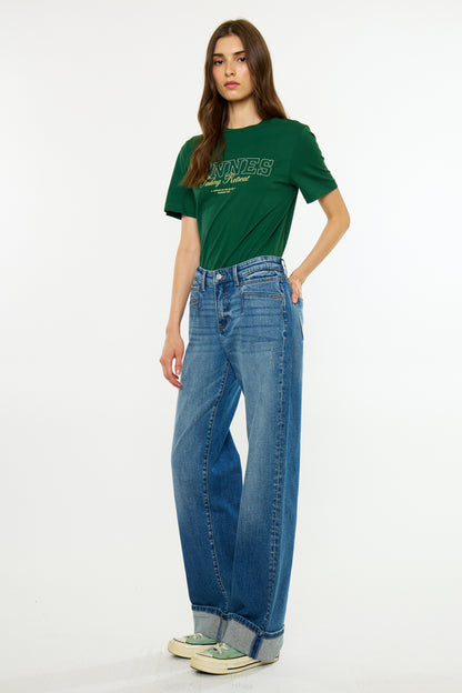 Kan Can USA Orbit 90's Low Rise Relaxed Straight #20161