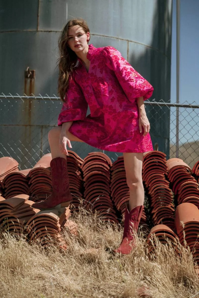 Hot Pink Celebration Party Dress