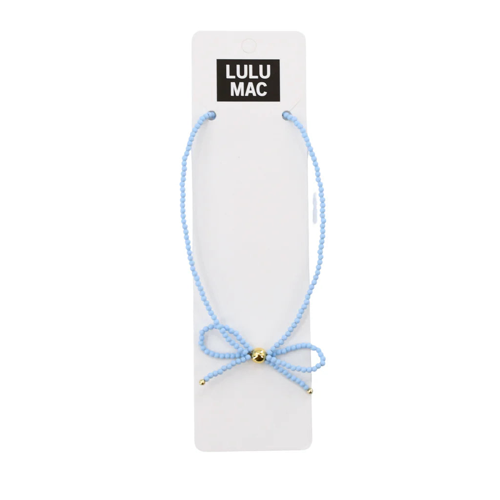 LULU MAC Light Blue Necklace