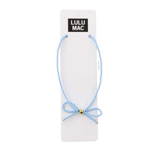 LULU MAC Light Blue Necklace