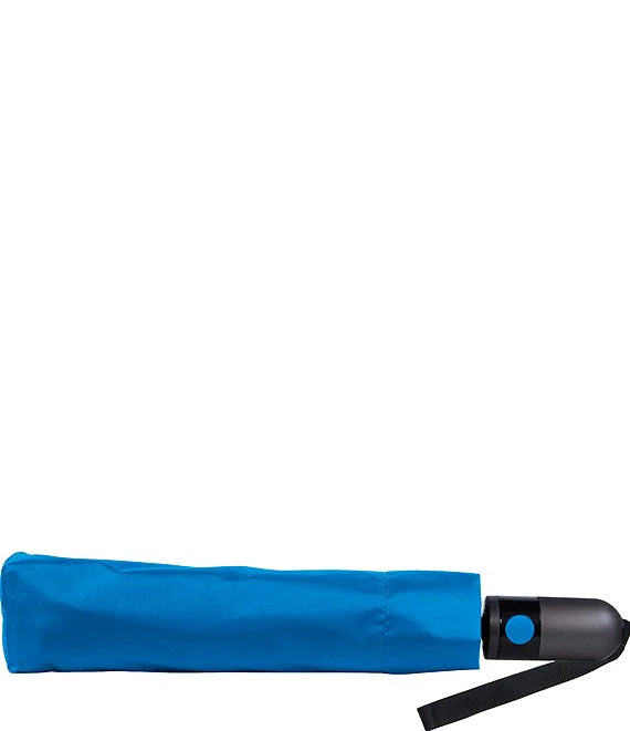 ShedRain® UnbelievaBrella™ Auto Open & Close Reverse Compact Ocean Blue Umbrella
