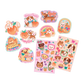 puppies and peaches scented stickers