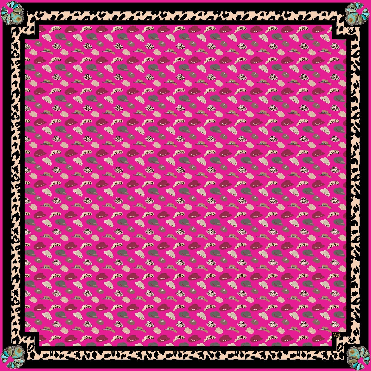 Hot Pink NFR Scarf