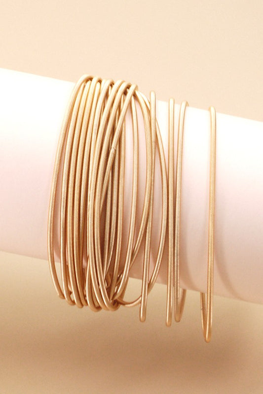 GOLD Guitar String Bracelets -20pcs set