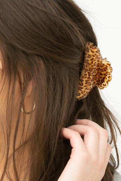 Leopard Claw Clip