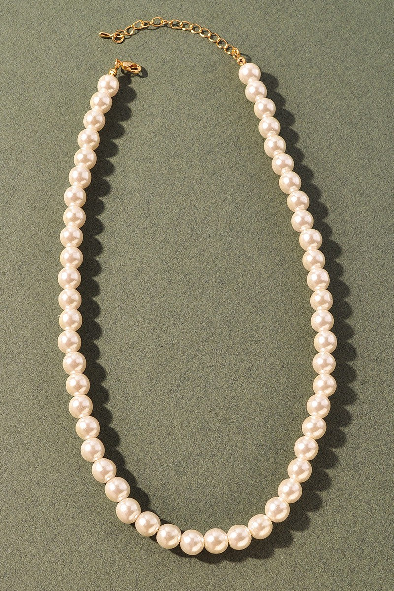 Pearl Necklace 16" +3