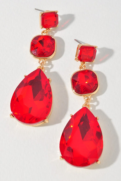 Gem Stone Earrings