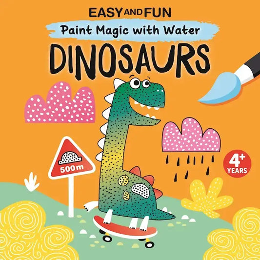 Painting Book - Paint Magic with Water: Dinosaurs