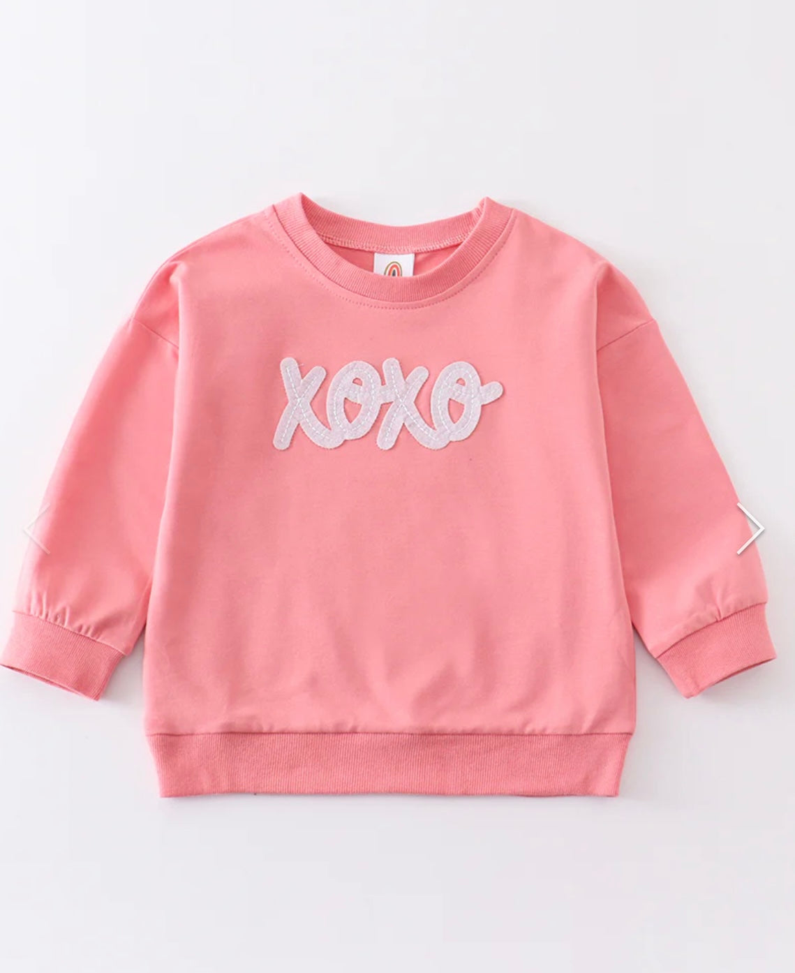 “Xoxo” pullover