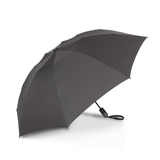 ShedRain® UnbelievaBrella™ Auto Open & Close Reverse Compact Black Umbrella