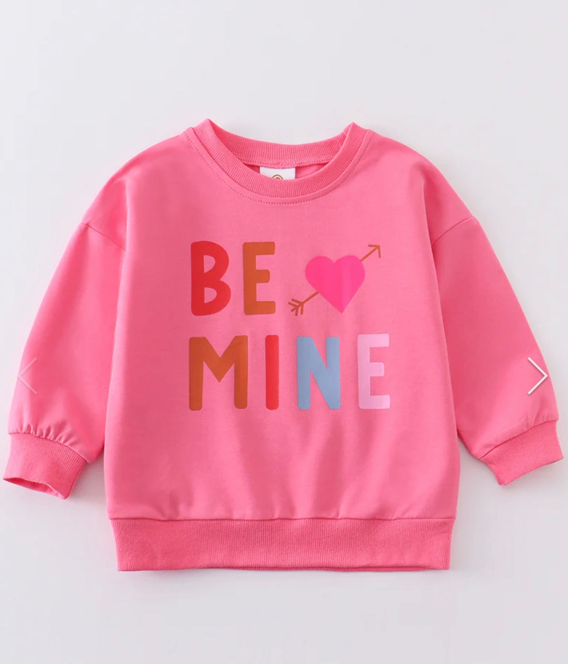 “Be Mine” pullover