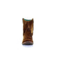 CORRAL WOMEN'S LAMB ABSTRACT BOOTS - ROUND TOE C1064
