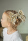 Leopard Hand Tied Bow