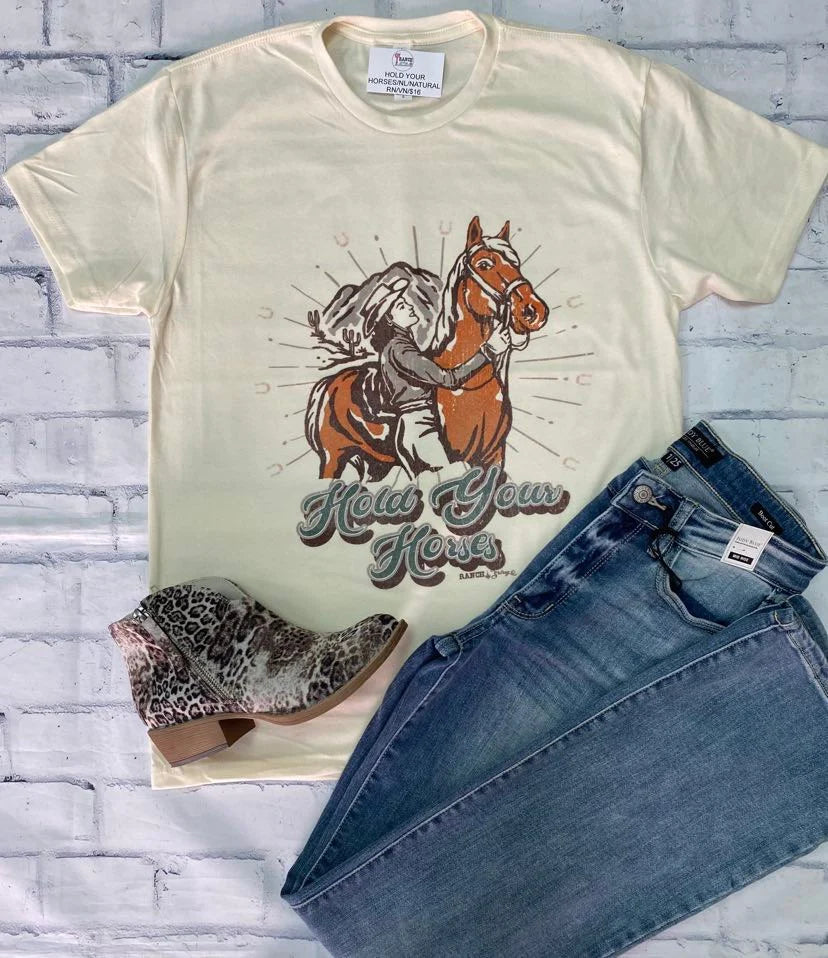 "Hold Your Horses" Tee