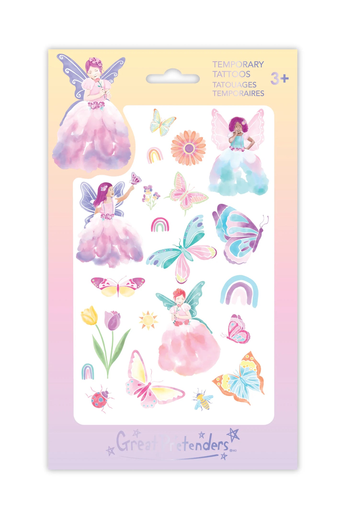 BUTTERFLY FAIRY TATTOOS 18pc