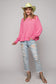 MALIBU PINK KNITTED SWEATER PULLOVER