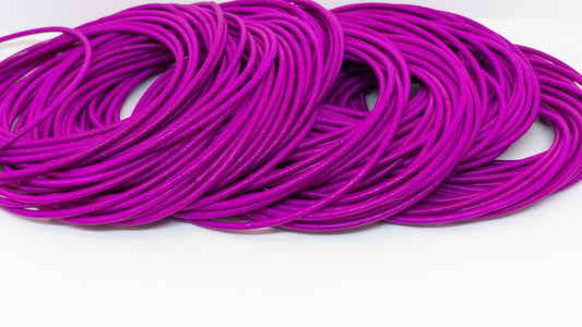 Fuchsia Guitar String Bracelets