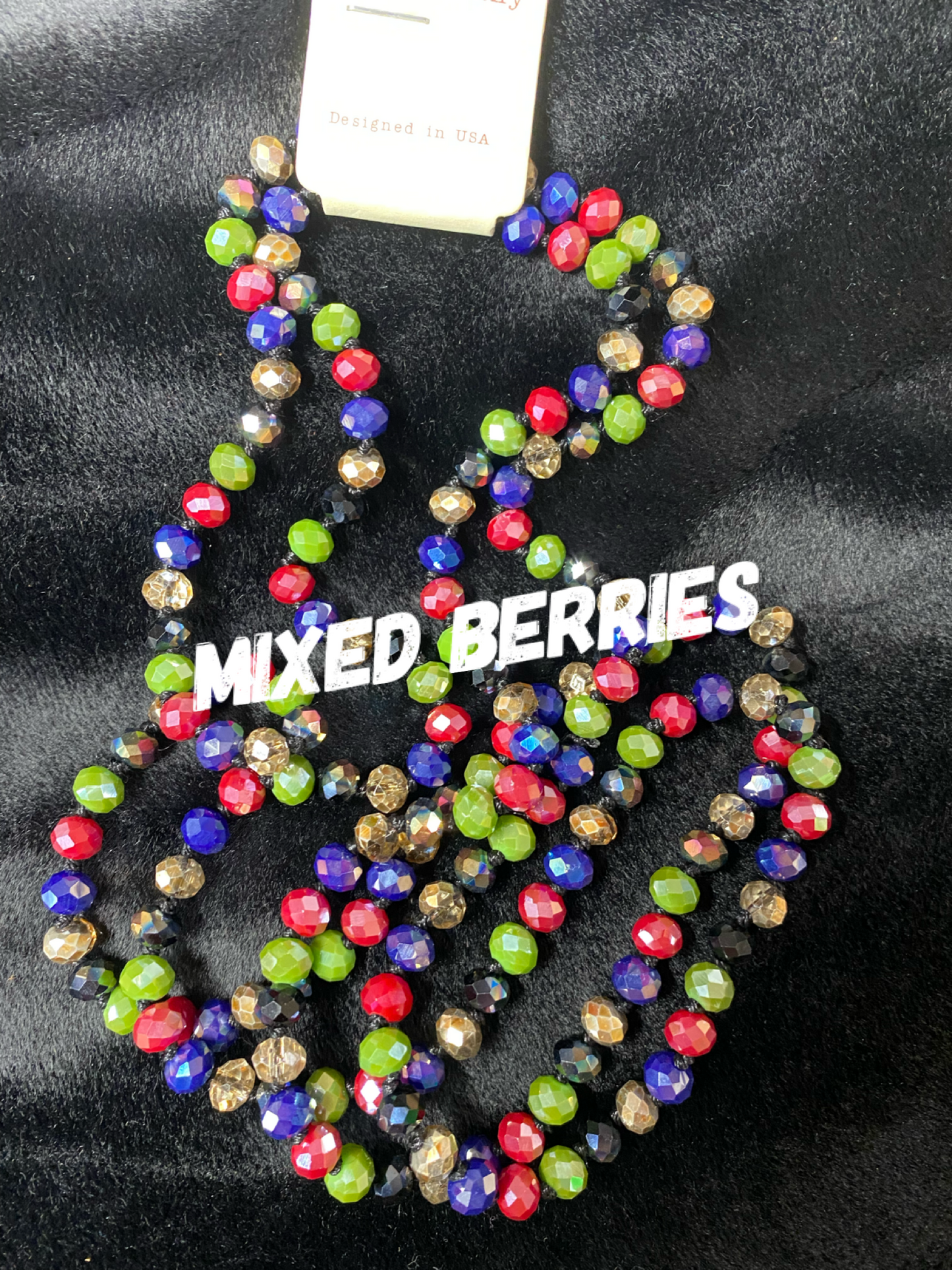Colored Beads Necklace