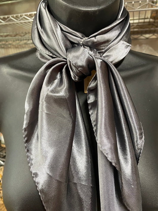 Large Charcoal Bandana Wild Rag