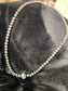 BOHO SOL Single Ball 16" 925 Sterling Necklace