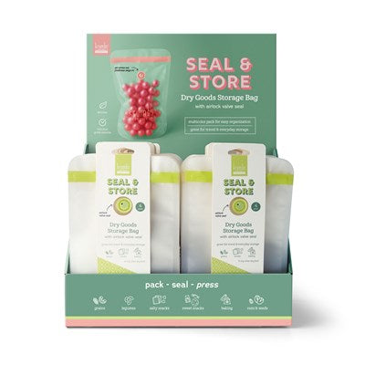 Seal & Store 4-Pack Dry Goods Storage Bags